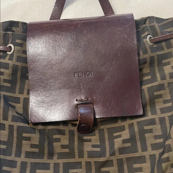 Fendi Vintage 2000 Collection FF Zucca Bag Pack. P display picture 1
